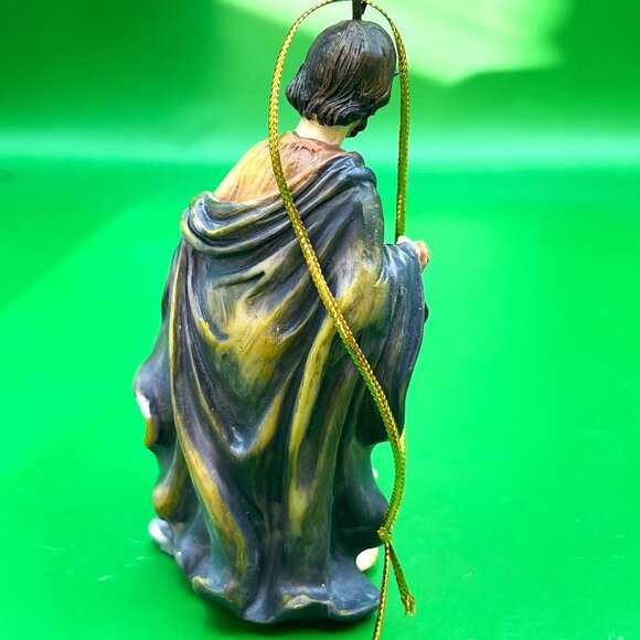 Vintage JOY Dove Angel Nativity Ornaments Set/3 Holiday Décor Christmas Classic - Picture 8 of 12